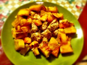 chicken and butternut squash