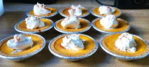 pumpkin cheesecakes